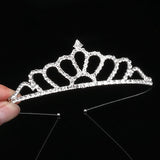 Princess Crystal Crowns Headwear for Girls