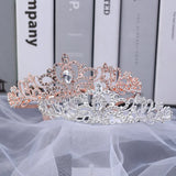 Crystal Tiara Crown Headband for Girls