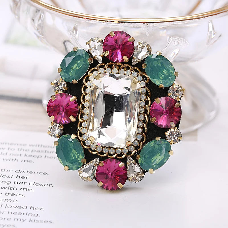Dream Pearl Pin Brooch Rhinestone Women's Creative Accessory