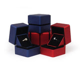 Personalised Wedding Ring Box with Logo
