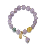 Lavender Beaded Bracelet for Women Gift