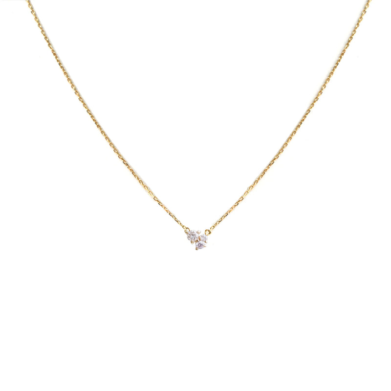 S925 Silver Zircon Collar Chain Sterling Silver Necklace