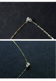 S925 Silver Zircon Collar Chain Sterling Silver Necklace