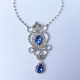 Bohemian Rhinestone Drop Pendant Foot Chain