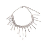 Rhinestone Fringe Foot Chain Crystal Ankle Chain Jewelry