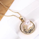 Pendant Mount Base for 5-6mm Pearls Stones Beads