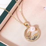Pendant Mount Base for 5-6mm Pearls Stones Beads