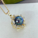 Pendant Mount Base for 8-9mm Pearls Stones Beads