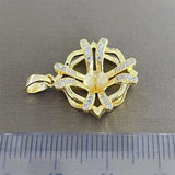 Pendant Mount Base for 8-9mm Pearls Stones Beads