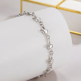 Sweet Bunny 925 Sterling Silver Women's Pop Charm Bracelet
