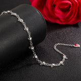 Sweet Bunny 925 Sterling Silver Women's Pop Charm Bracelet