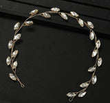 Crystal Long Headband Wedding Hair Accessories