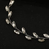 Crystal Long Headband Wedding Hair Accessories