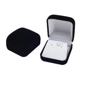 Velvet Jewelry Box Earring Stud Pendant Organizer Storage
