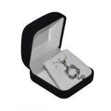 Velvet Jewelry Box Earring Stud Pendant Organizer Storage