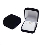 Velvet Jewelry Box Earring Stud Pendant Organizer Storage