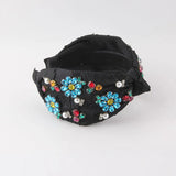 Cloth Headband with Rhinestones for Ladies Party Hair