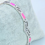 Pink Opal Women's Luck Charm Bracelet BNT171011001