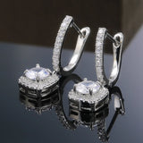Romantic Zircon Earrings, All-Match Jewelry