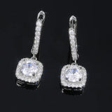 Romantic Zircon Earrings, All-Match Jewelry