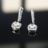 Romantic Zircon Earrings, All-Match Jewelry