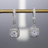 Romantic Zircon Earrings, All-Match Jewelry