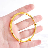 Women's 14K Bracelet Push-pull Opening Bracelets