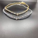 Zircon Crown Crystals Bridal Headpiece Moroccan Bride Wedding Hair Acc