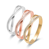 Zircon Bracelet & Stainless Steel Woman Bangle Plated Jewelry