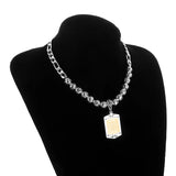 Islamic Quran Text Pendant Necklace