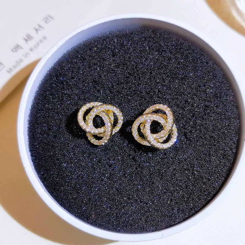 Romantic Camellia Women's Earrings