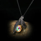 Mermaid Tail 925 Silver Pendant Necklace Women