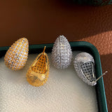 Zircon Doudou 925 Silver Earrings