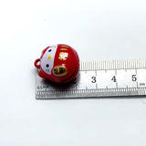 Colorful Lucky Cat Metal Bell DIY Charm Pendant