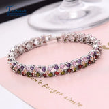 Bride Zircon Bracelets Set SL-008