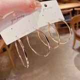 925 Silver Needle Plated Women's Earrings Not Allergic