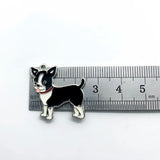 Chihuahua Enamel Metal Pendant Charm