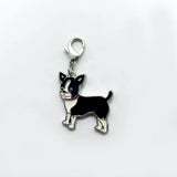 Chihuahua Enamel Metal Pendant Charm