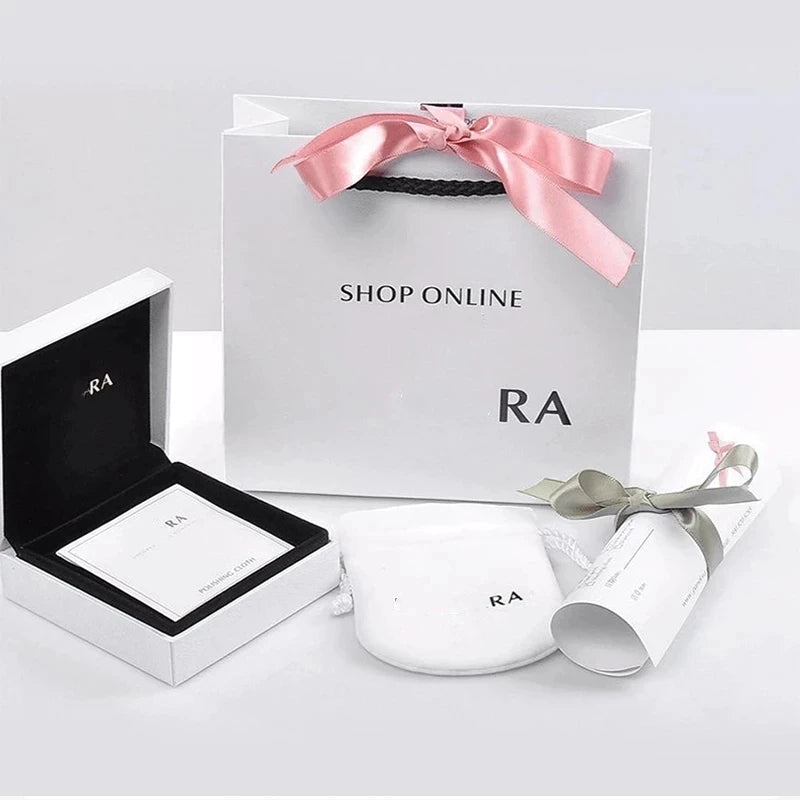 Jewelry Box Bracelet Ring Necklace Box Cashmere Bag