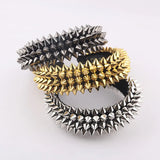 Baroque Rivet Sponge Exaggerated Hair Hoop Prom Headdress