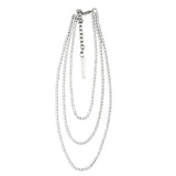 Rhinestone Layered High-Heeled Shoes Anklet Jewelry for Women
