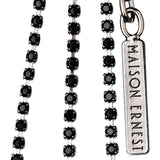 Rhinestone Layered High-Heeled Shoes Anklet Jewelry for Women