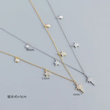 Big Dipper Star Pendant Necklace 925 Sterling Silver Chain Jewelry