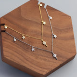 Big Dipper Star Pendant Necklace 925 Sterling Silver Chain Jewelry