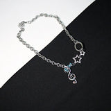Y2K Star Notes Pendant Necklace for Women
