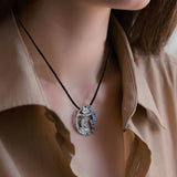 Alice's Adventures In Wonderland Necklace on Branch Pendant