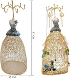 Mannequin Necklace Stand Jewelry Display Earring Bracelet Holder Organizer