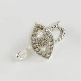 Zircon Cartilage Earrings with Eye Design