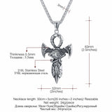 Eye of Horus Pendant Necklace Gold Pharaoh Protection Amulet Necklace