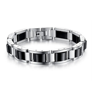 EyeYoYo Men's 316L Stainless Steel Magnetic Bracelet - Domineering Thick Design